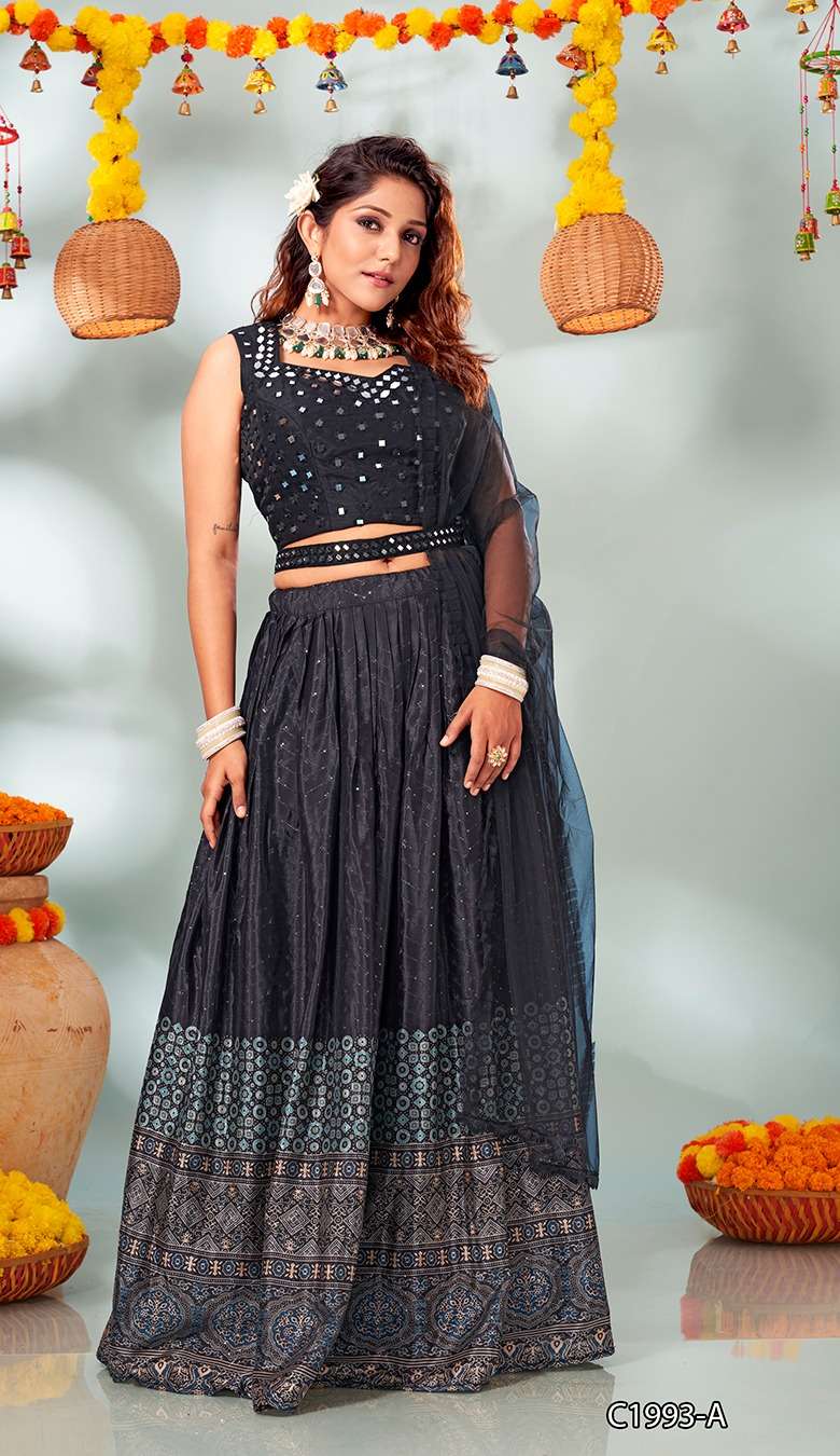 Wedding Designer Black Lehenga Choli With Embroidery Work/lengha Choli for  Wedding/party Wear Black Lehenga Choli/indian Ethnic Clothing - Etsy