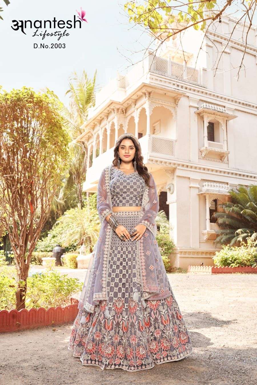 Buy Amima Lifestyle Lehenga Choli Set Grey Color Semistiched For Women  Wedding And Festive-XXL Online at Best Prices in India - JioMart.