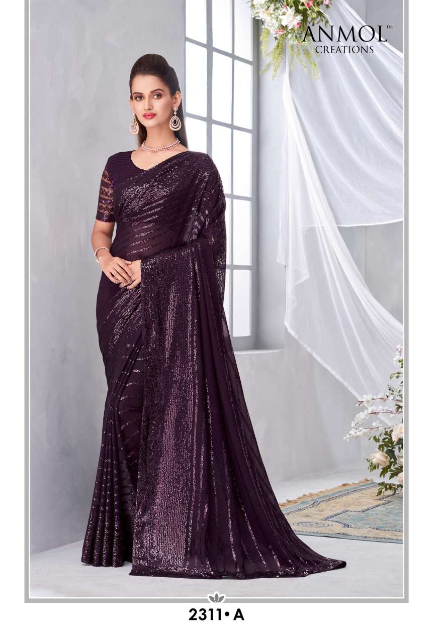 Navy Blue Georgette Modern Bollywood Saree | Saree designs, Designer sarees  online, Fancy sarees