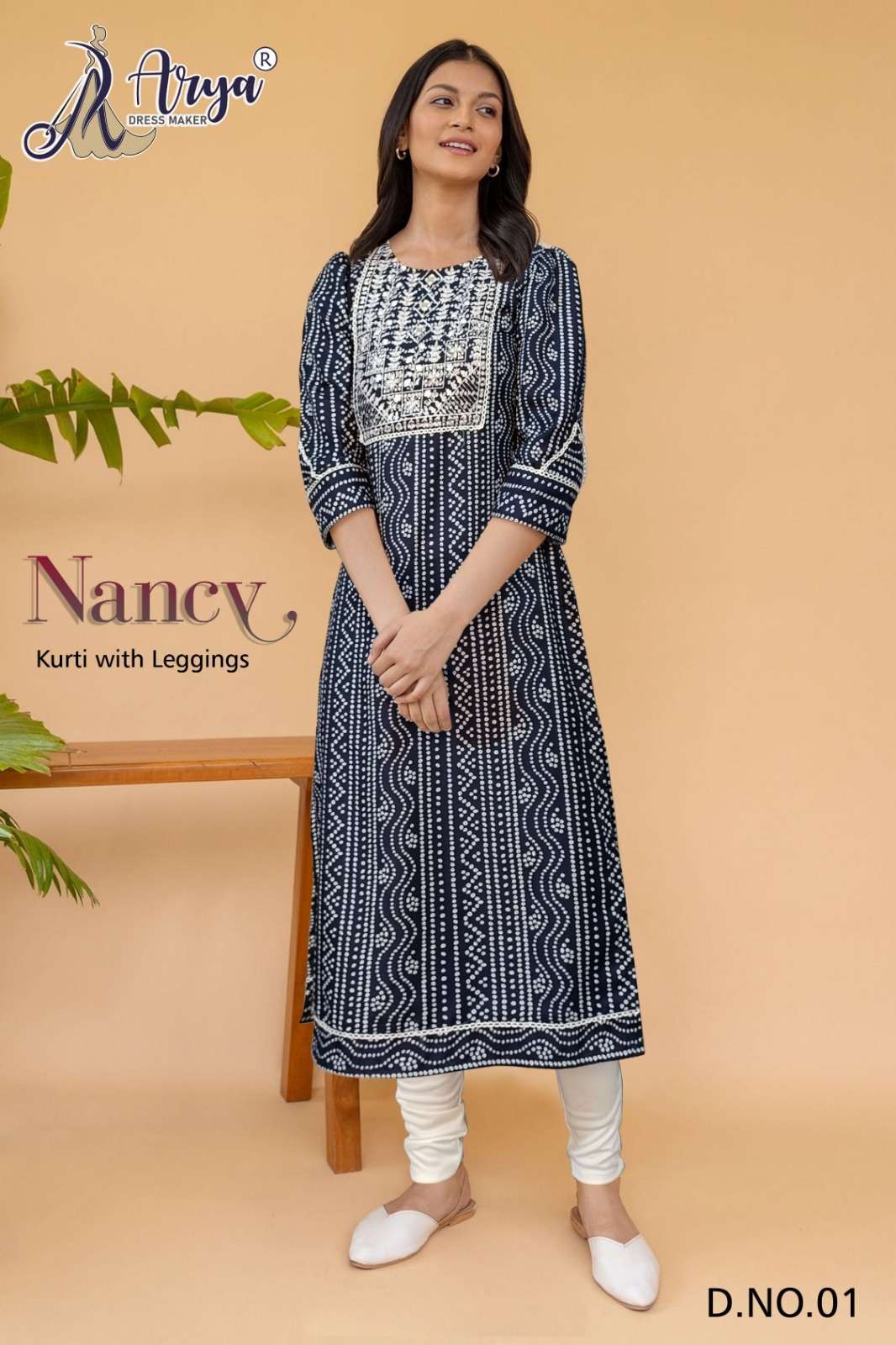 Mebaz - Our Blue Ethnic Kurti, is perfect for your day to day wear. Match  this with white leggings and you're good to go! Shop now from www.mebaz.com  #mebaz #ethnic #design #fashion #