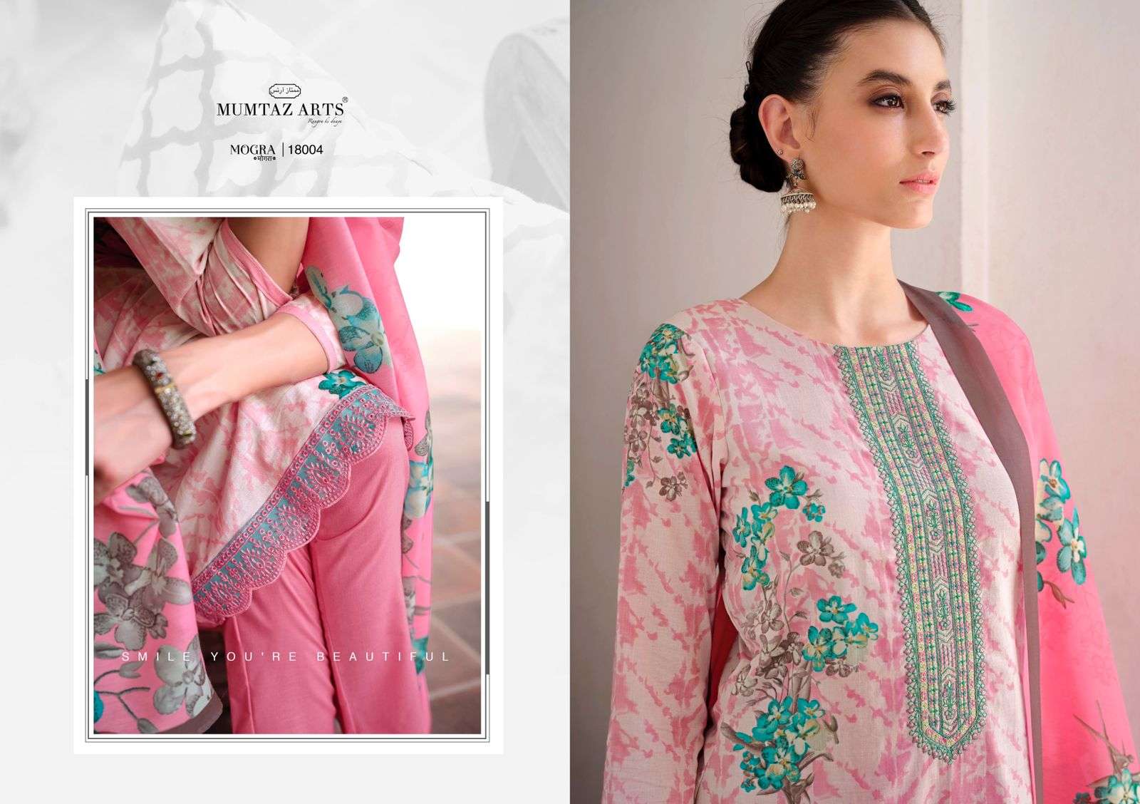 Unstitched Mumtaz Arts Jaipuri Adaah Ladies Cotton Suits at Rs 899 in New  Delhi