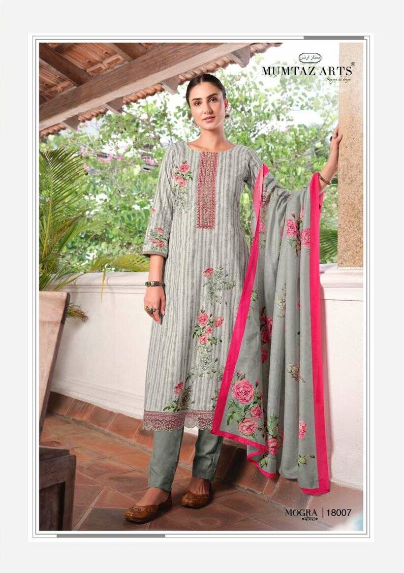 Unstitched cotton sale salwar suit