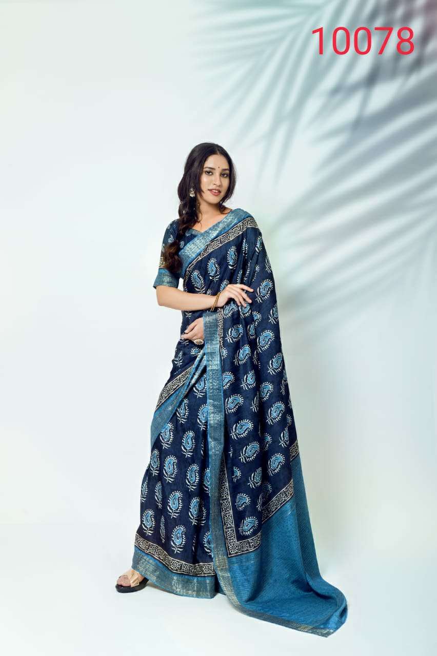 Discover the elegance of Ajrakh print sarees and kurtis on Amazon - About  Amazon India