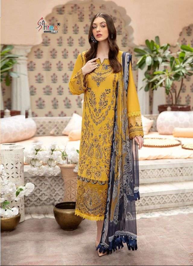 Shri Ram Clouths Women New Fancy Suit Salwar Fabrics , Cotton Suit Salwar  Fabrics